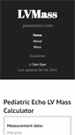 Mobile Screenshot of lvmass.parameterz.com